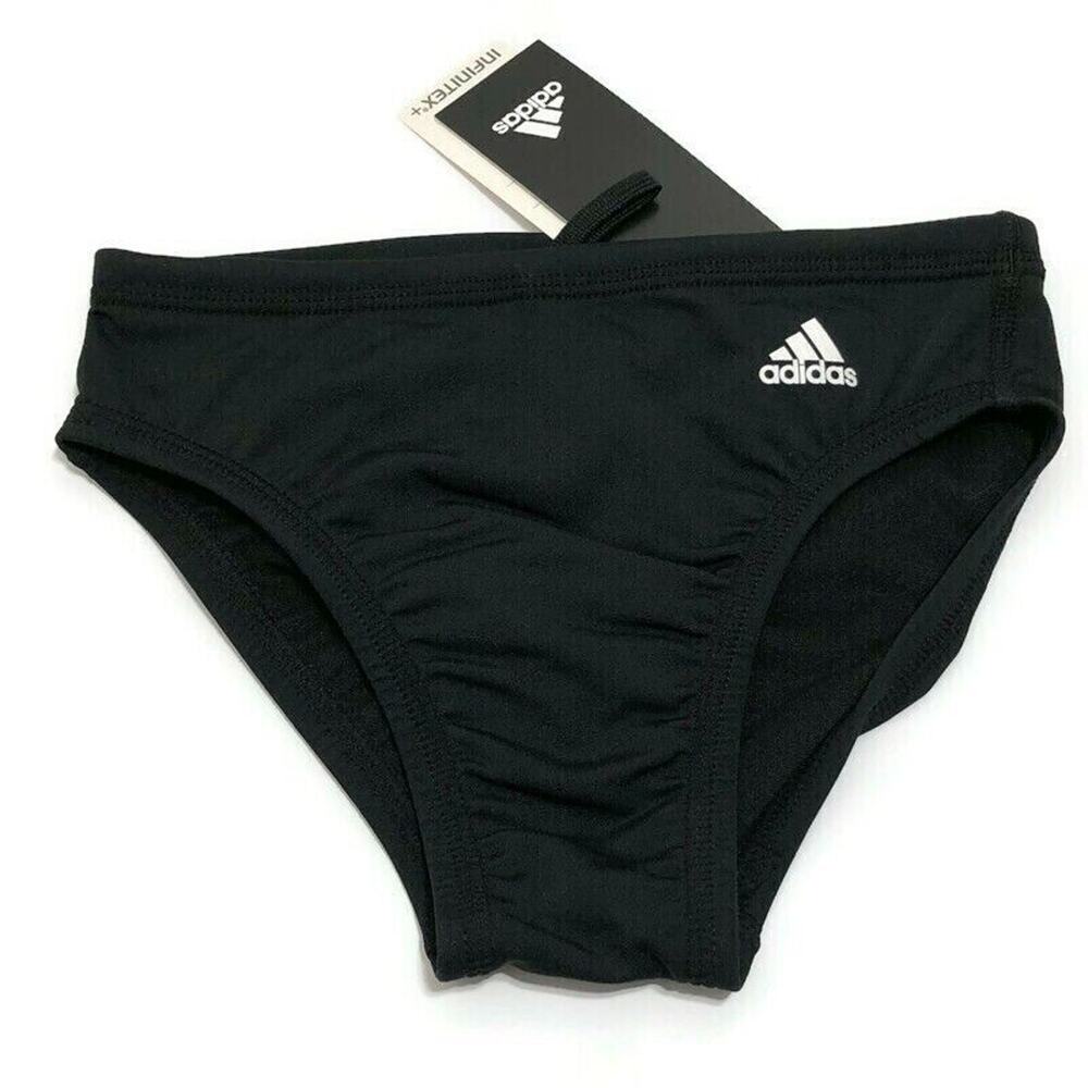 Adidas Infinitex Plus Waterpolo Swim Brief Kids Big Boys Youth Swimwear 22